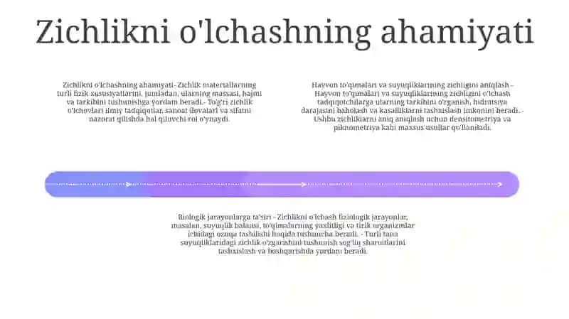 Organizim Töqimalari Va Suyuq Muhitlari Zichligini Aniqlash 3