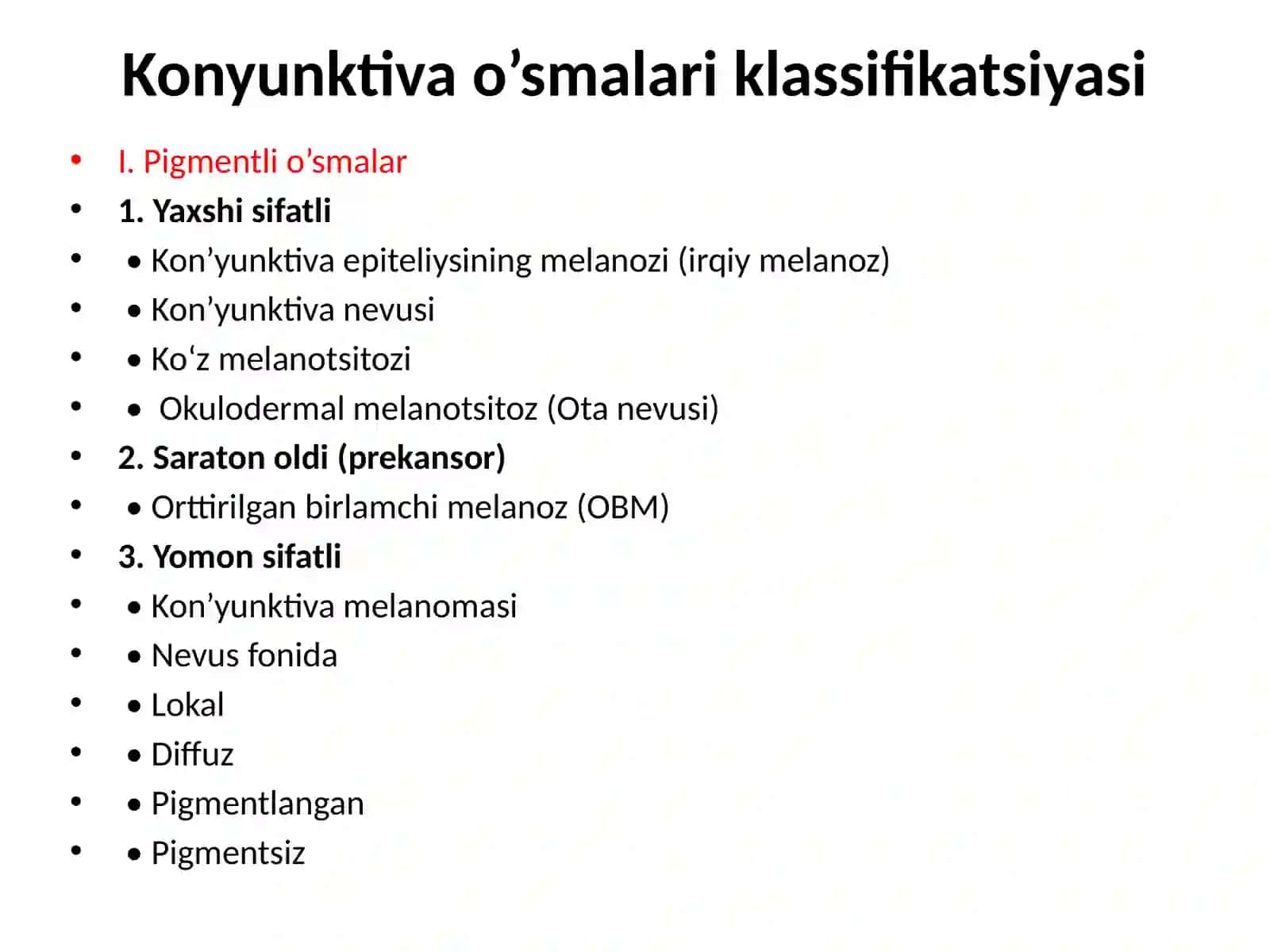 konyuktiva o'smalari 3