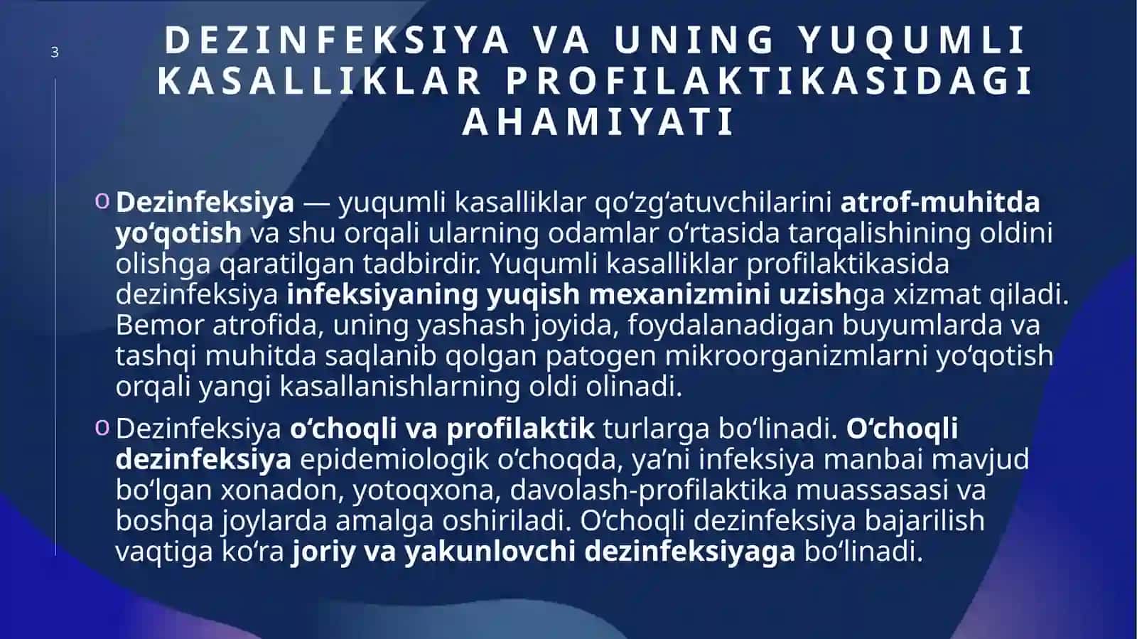 Dezinfektsiya, dezinseksiya, deratizatsiya, sterilizatsiya 3