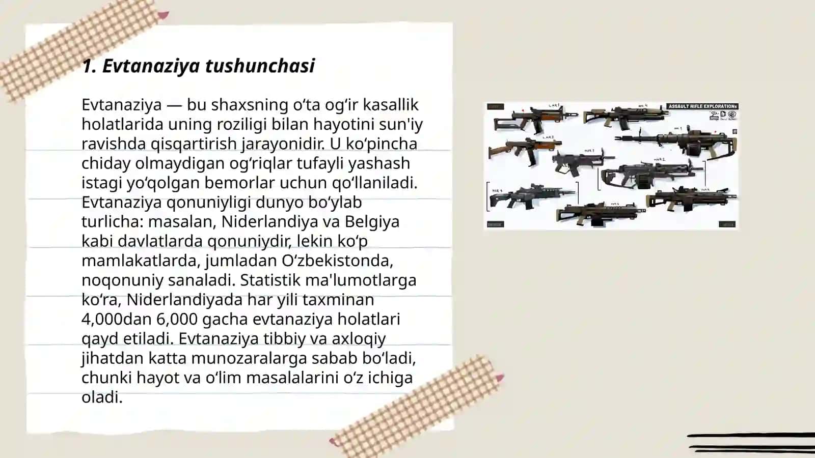Evtanaziya tushunchasi va ularning turlari 3
