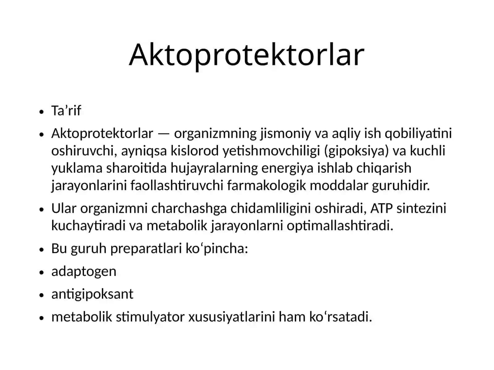 Aktoprotektorlar va ularni sport tibbiyotida qo'llanilishi 3