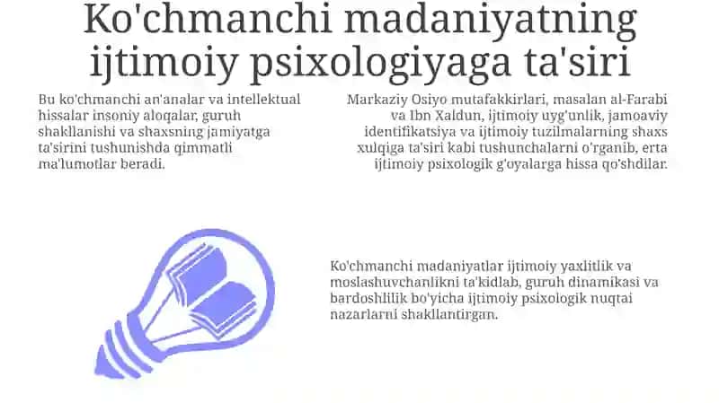 Ijtimoiy psixologik qarashlarning rivojlanish tarixiga doir O'rta Osiyo mutafakkirlarining fikrlari 3