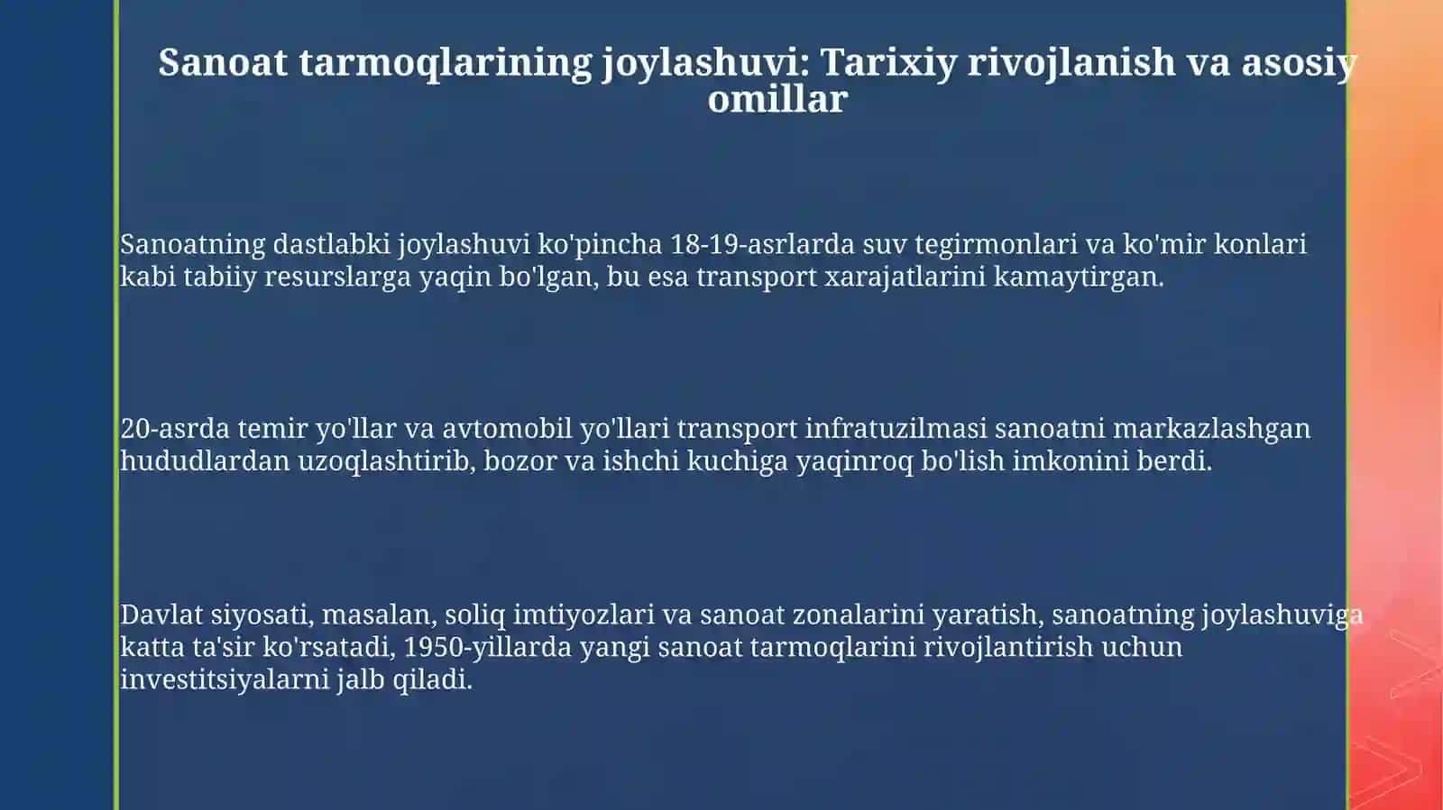 Sanoattarmoqlarinijoylashtirish 3
