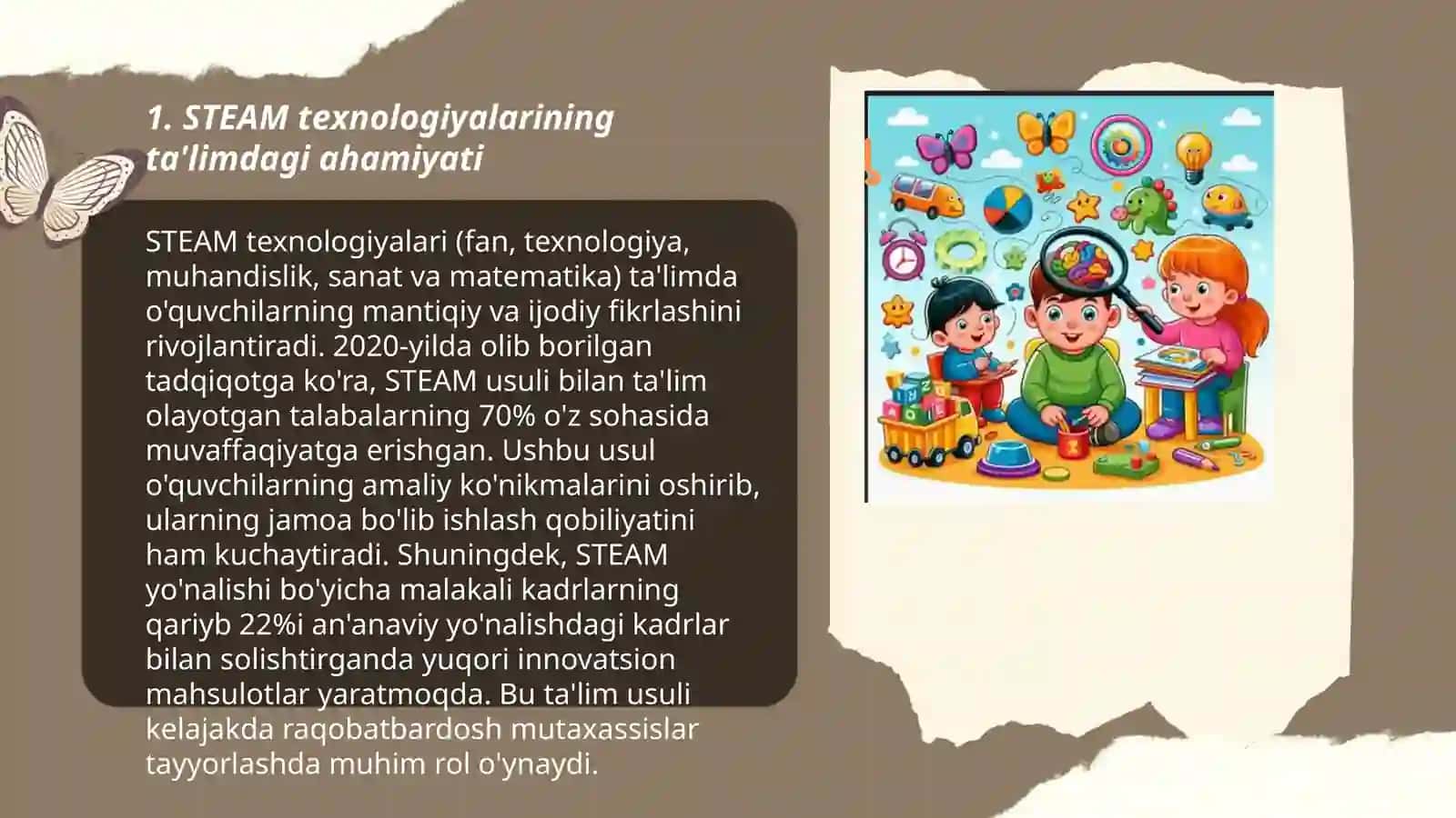 STEAM texnologiyasi va talim jarayoni integratsiyasi 3