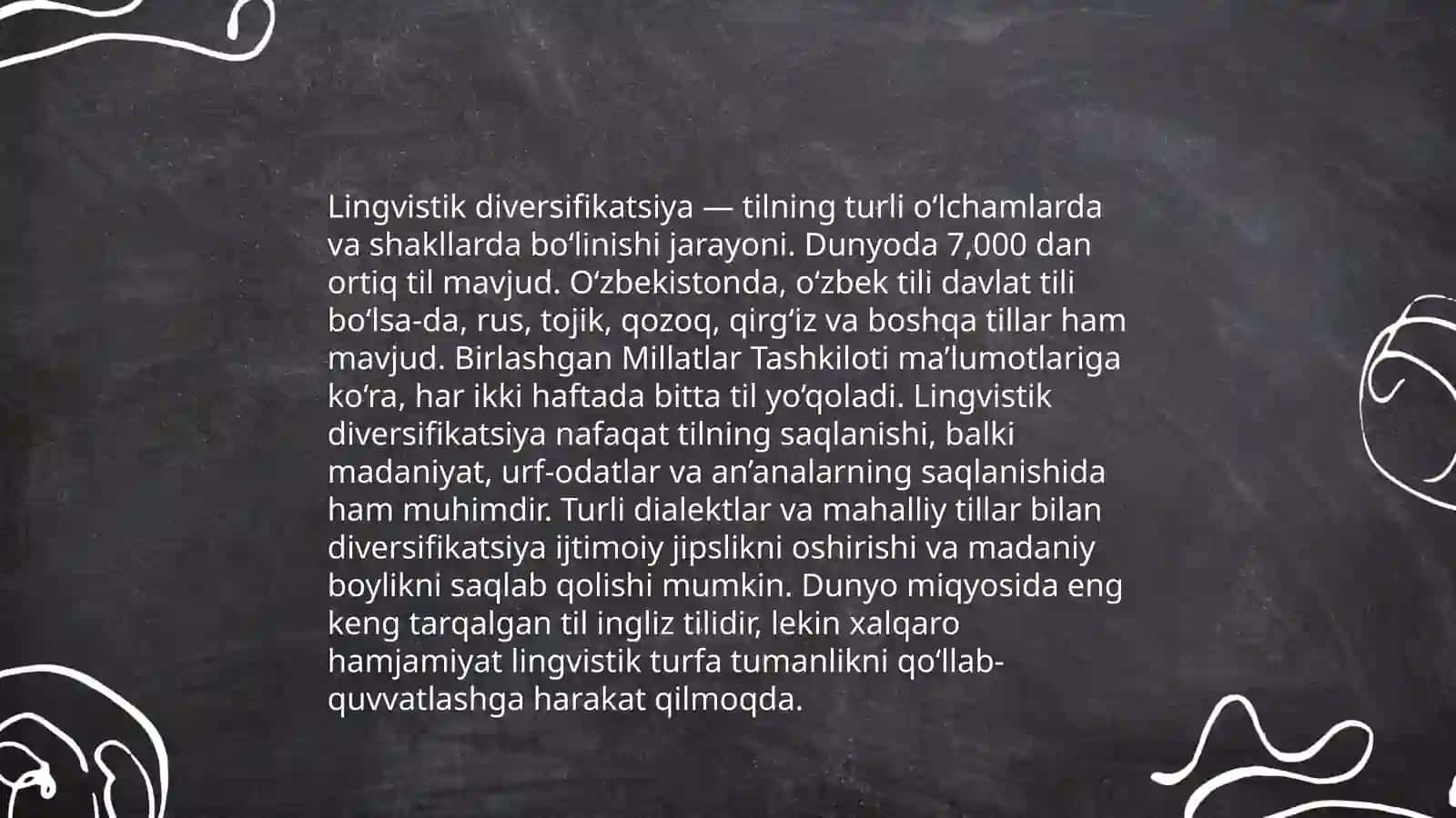 Lingvistik diversifikatsiya 3