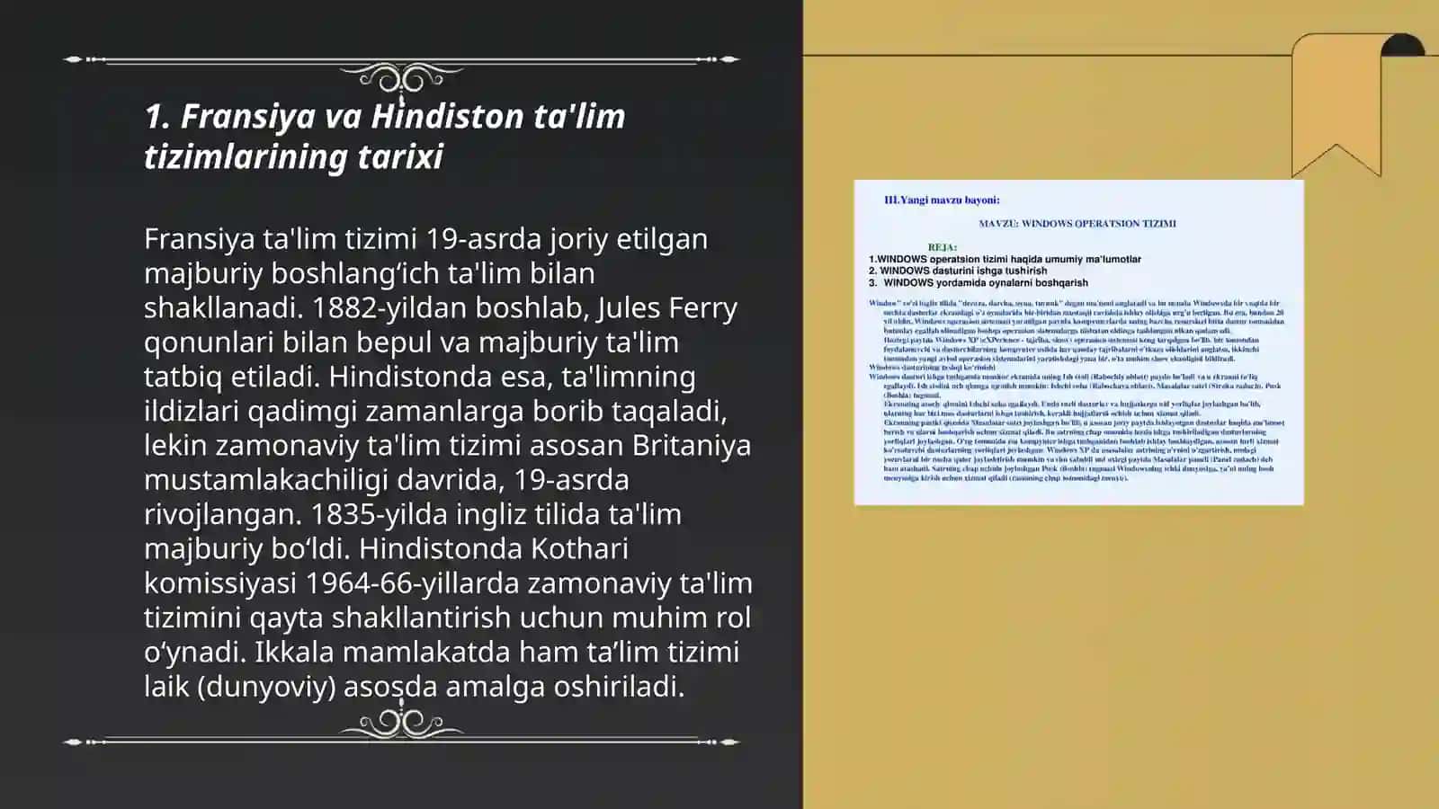 Fransiya va Hindiston talim tizimlarining "Dual bosqichi" qiyosiy tahlili 3