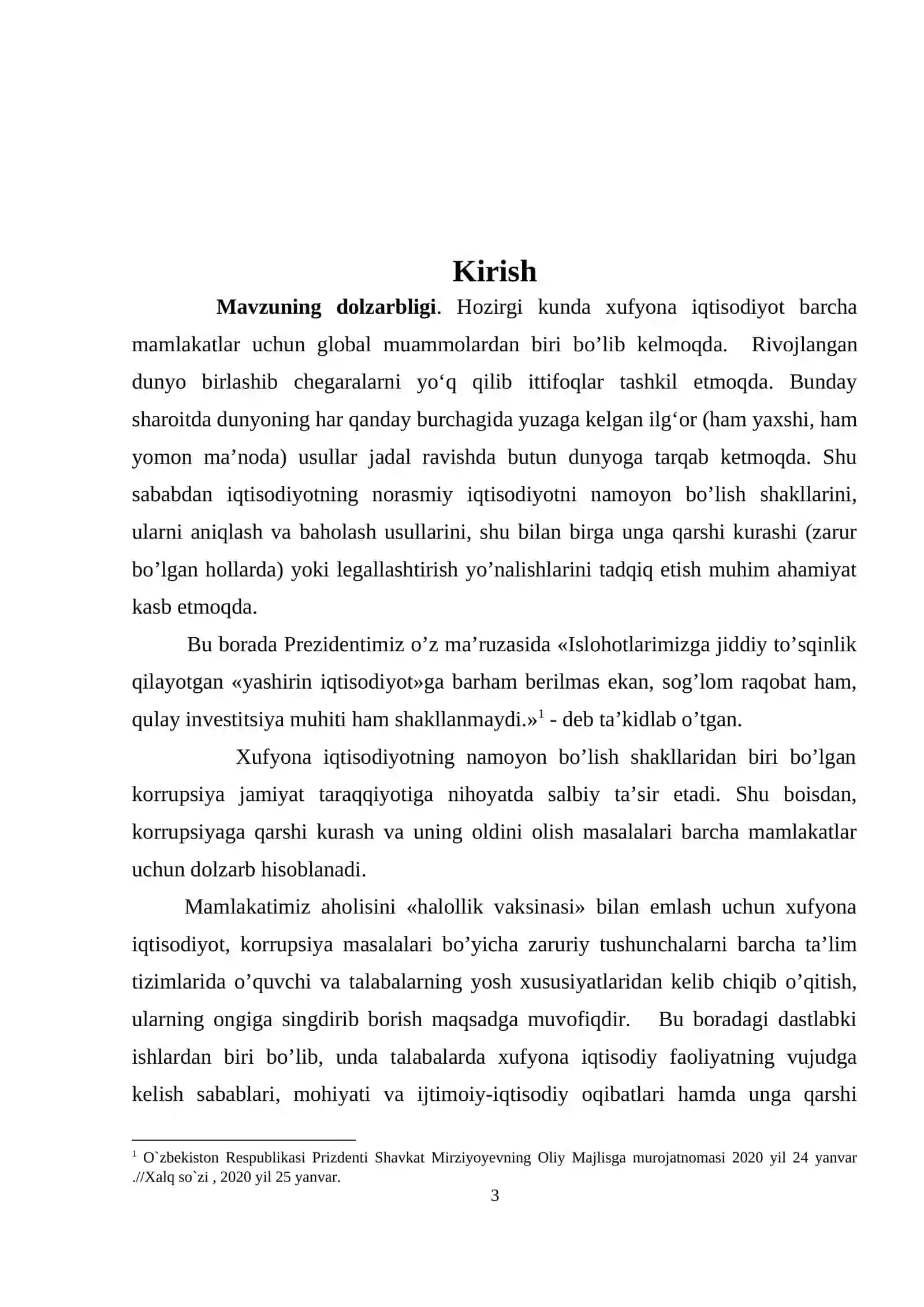 Xufyona Iqtisodiyotning Tarkibi, Sabablari va Oqibatlar 3