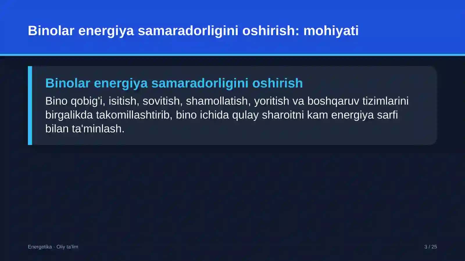 yog' moy sanoatida binolarning energiya samaradorligini oshirish 2782 3