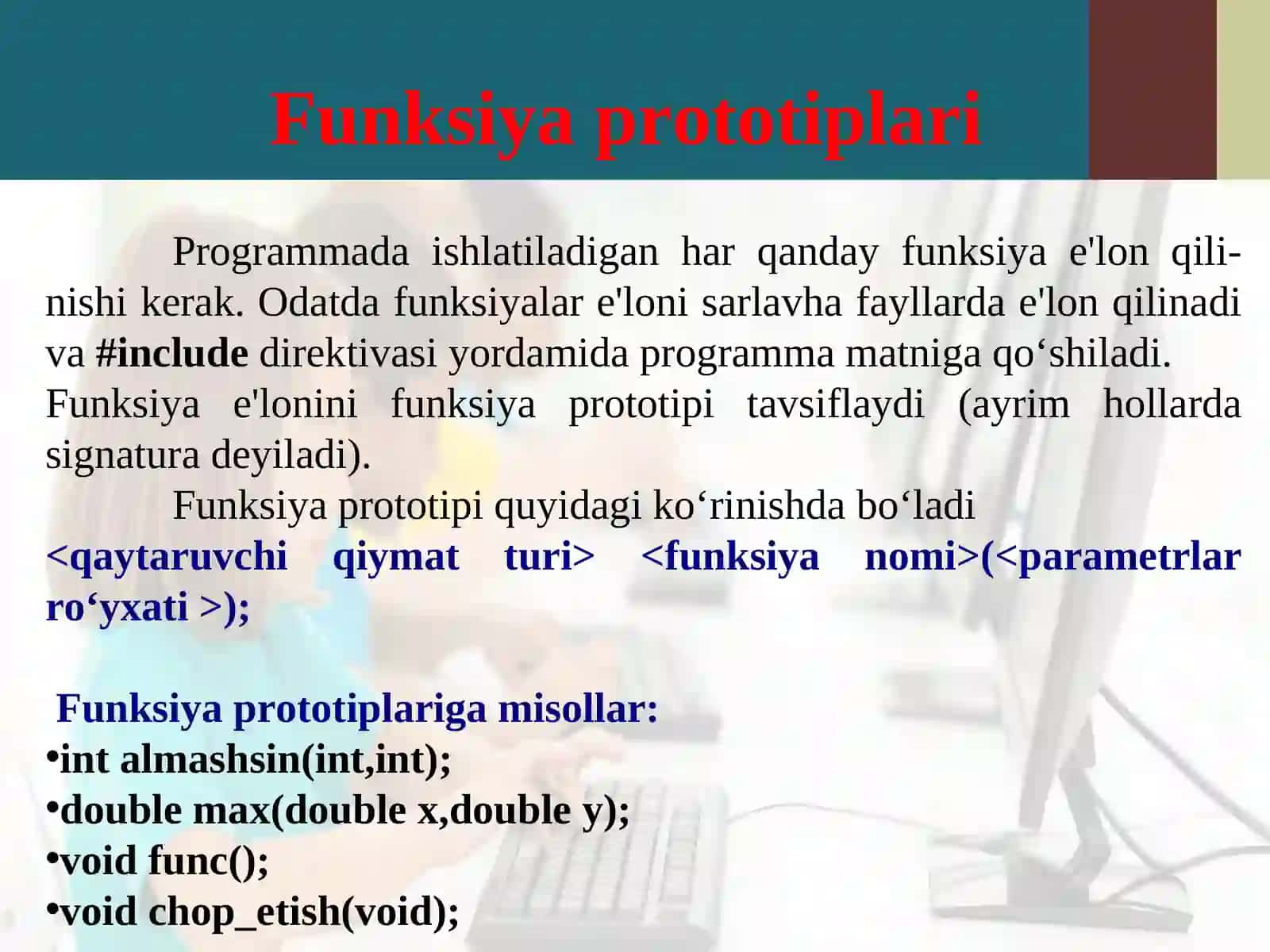 Funksiyalarda argument sifatida local, global o’zgaruvchilardan va havolalardan foydalanish 3