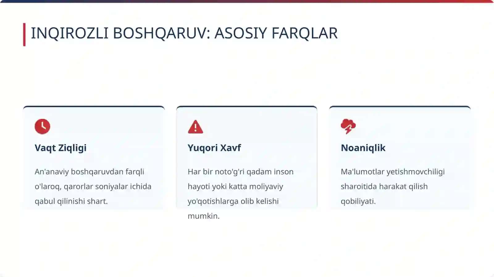 Direktorning favqulodda vaziyatlarni boshqarishdagi yetakchilik kopetensiyalari 3
