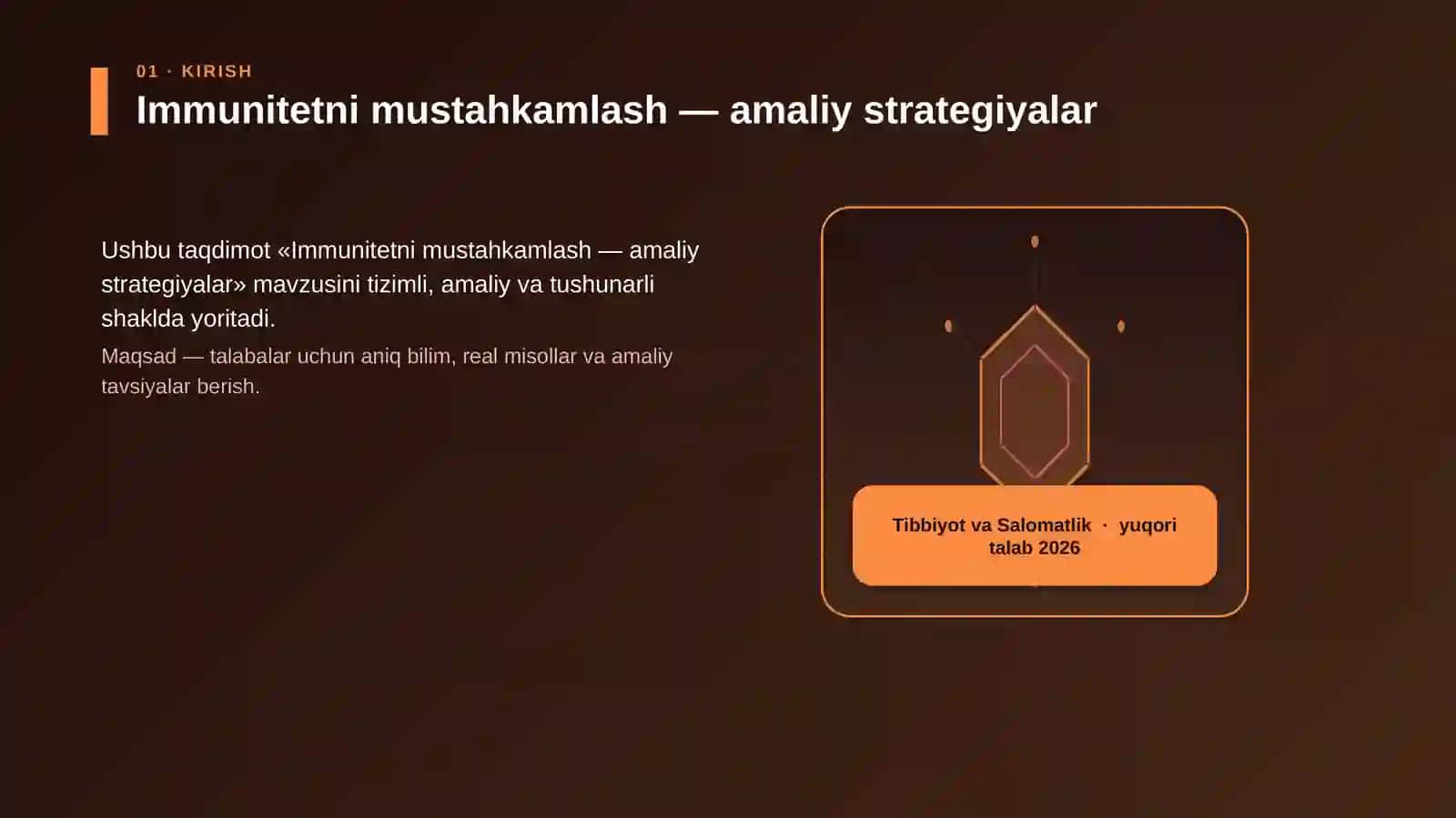 Immunitetni mustahkamlash — amaliy strategiyalar 3