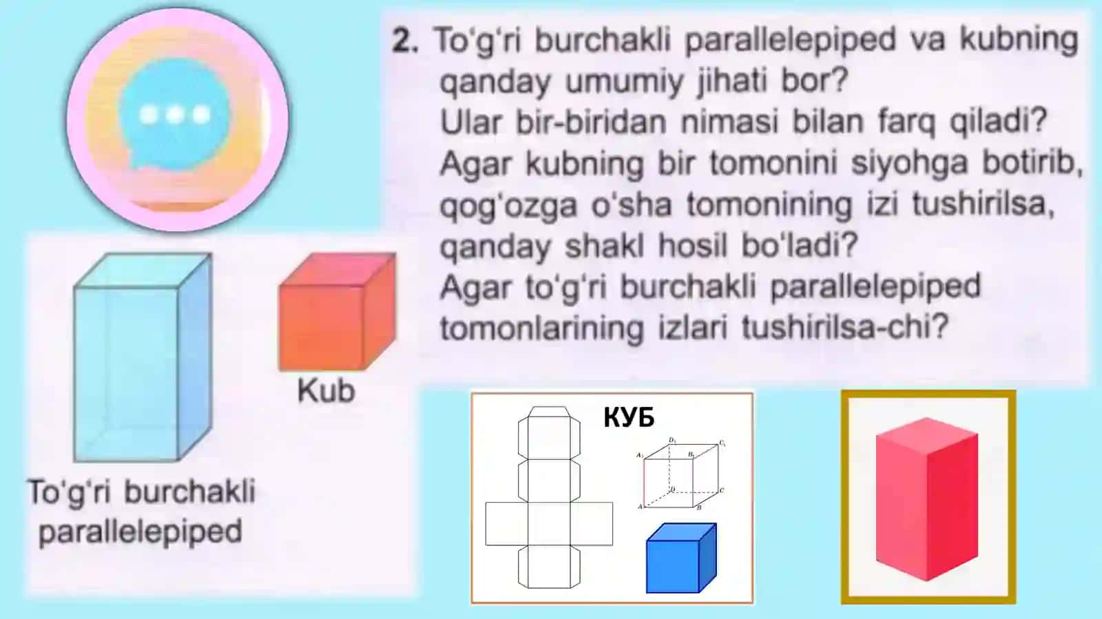 PARALLELEPIPED VA KUB 3