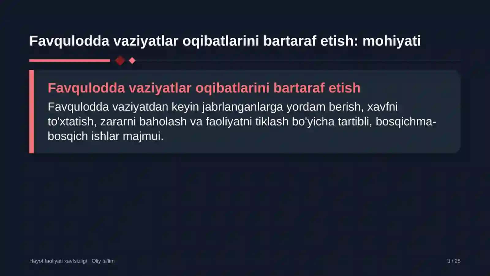 metro qurilishida favqulodda vaziyatlar oqibatlarini bartaraf etish 7396 3