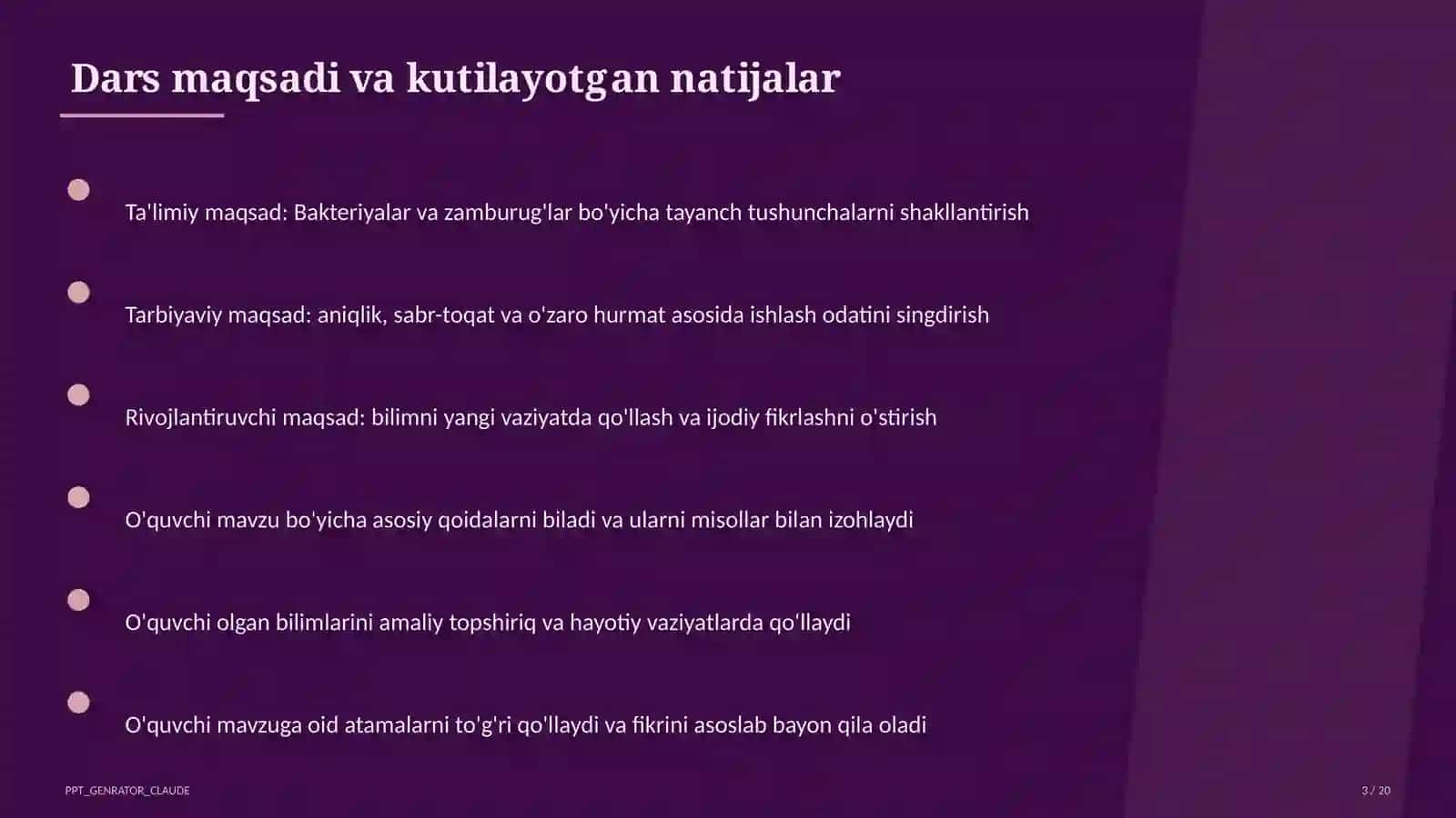 Bakteriyalar va zamburug'lar (6-sinf) 3