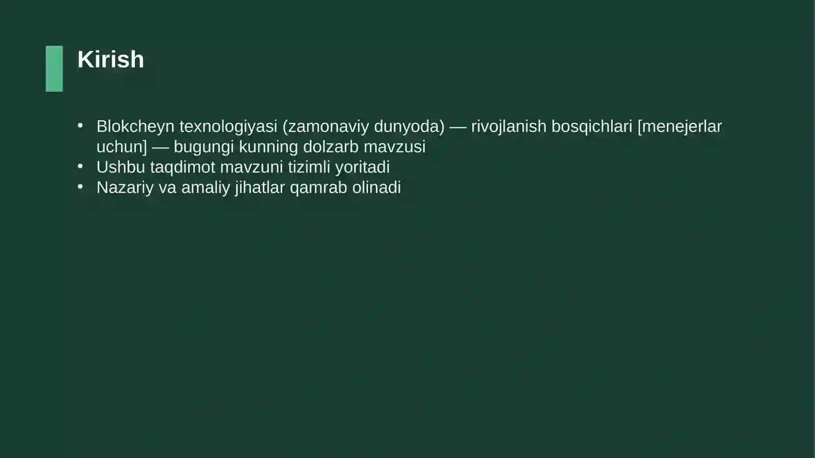 Blokcheyn texnologiyasi (zamonaviy dunyoda) — rivojlanish bosqichlari [menejerlar uchun] 3