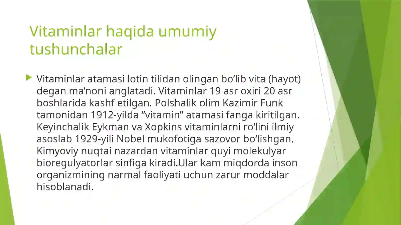 VITAMINLAR 3