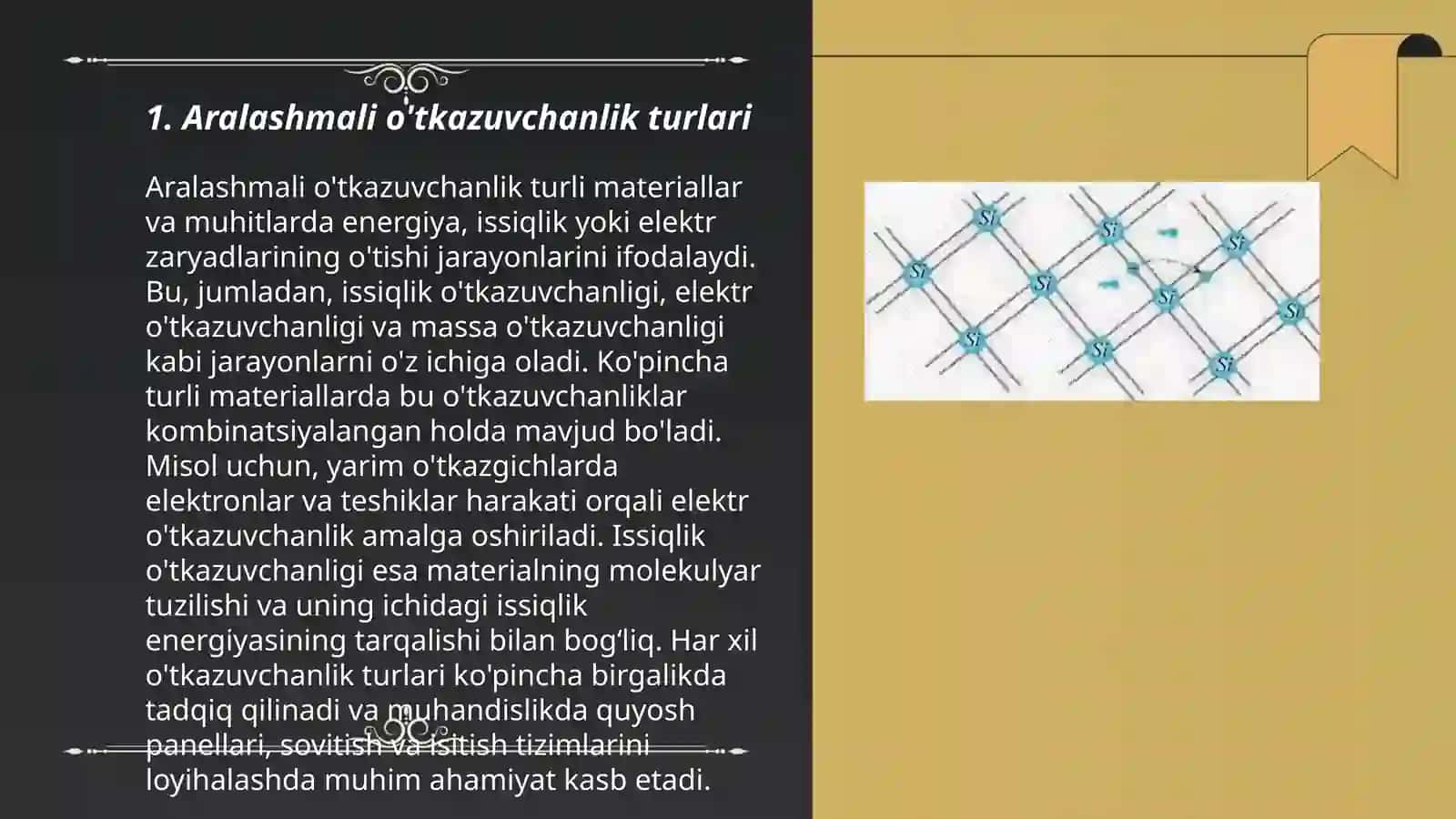 Aralashmali o'tkazuvchanlik 3