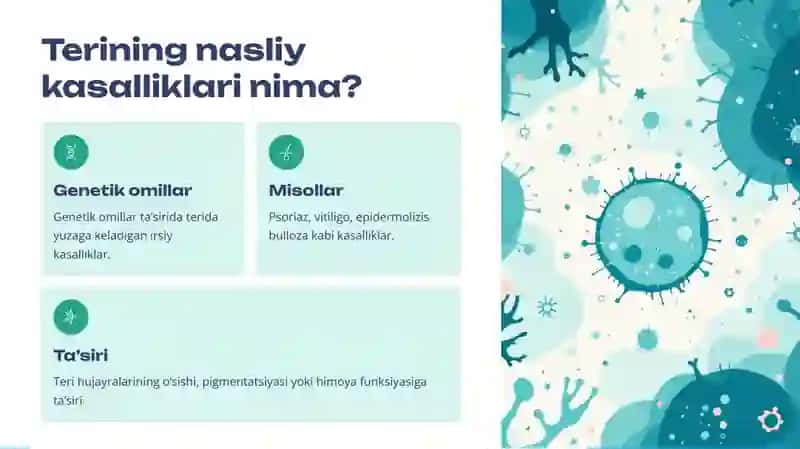 Terining nasliy kasalliklari va qandsiz diabet kasalligi 3