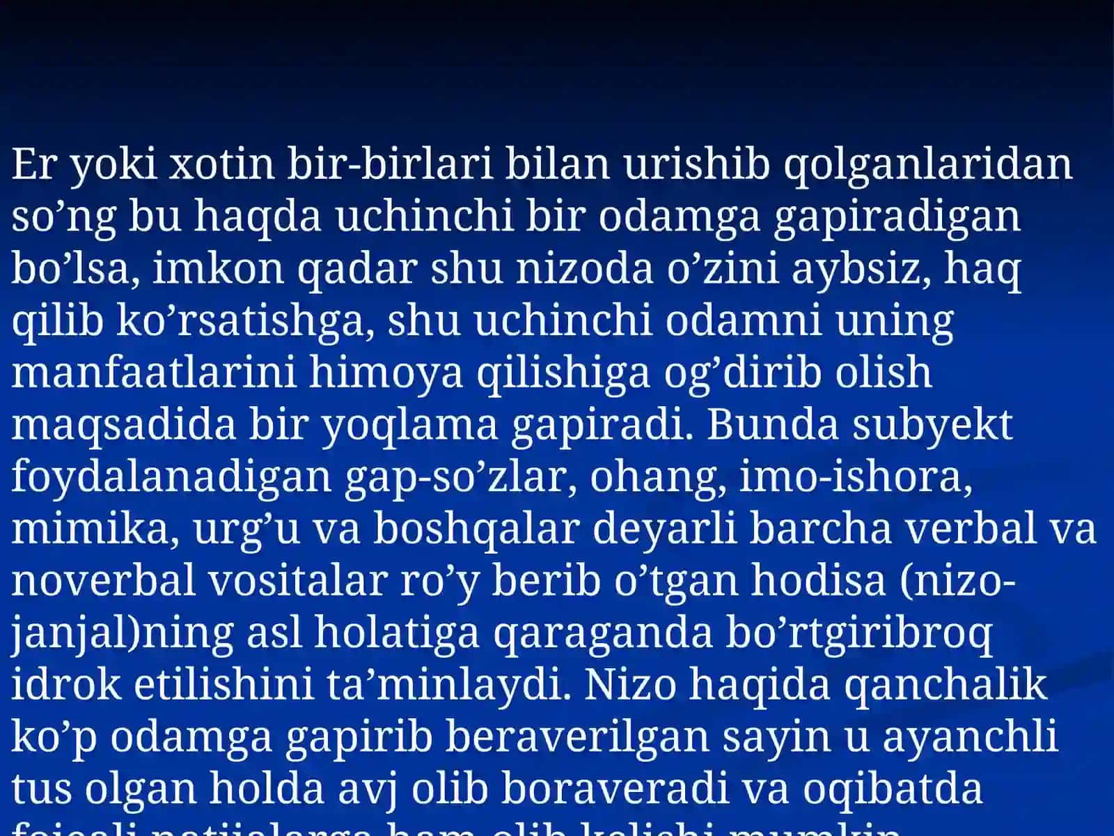 Ajralishning sabab va oqibatlari 3