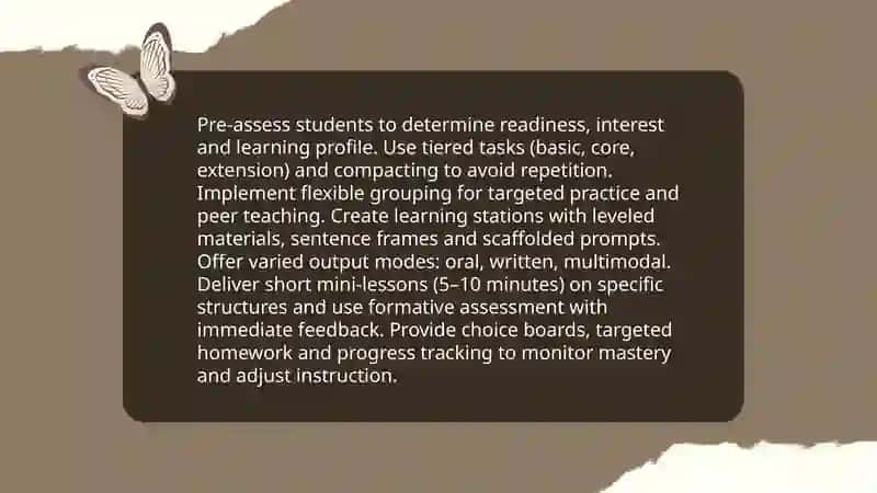 Teaching Grammar to Different Level Students 3
