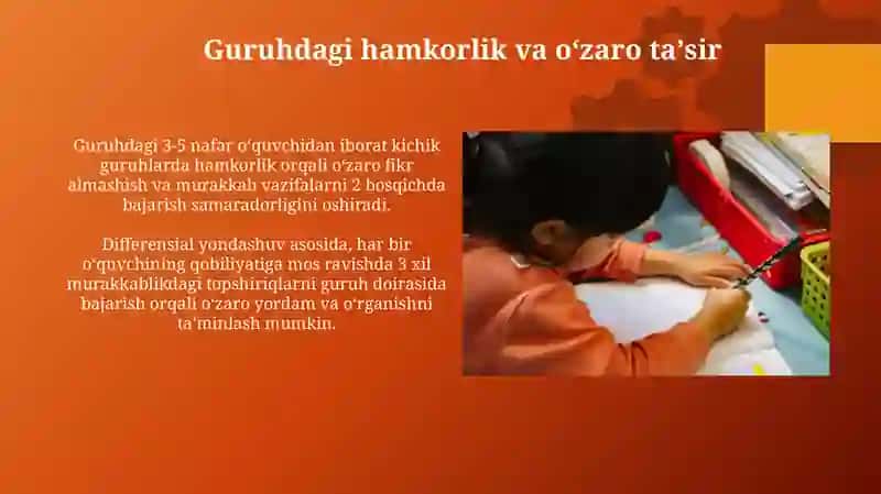 Boshlang‘ich sinflarda ta‘lim tarbiya ishlarini tashkil qilishning amaliy shakllari 3