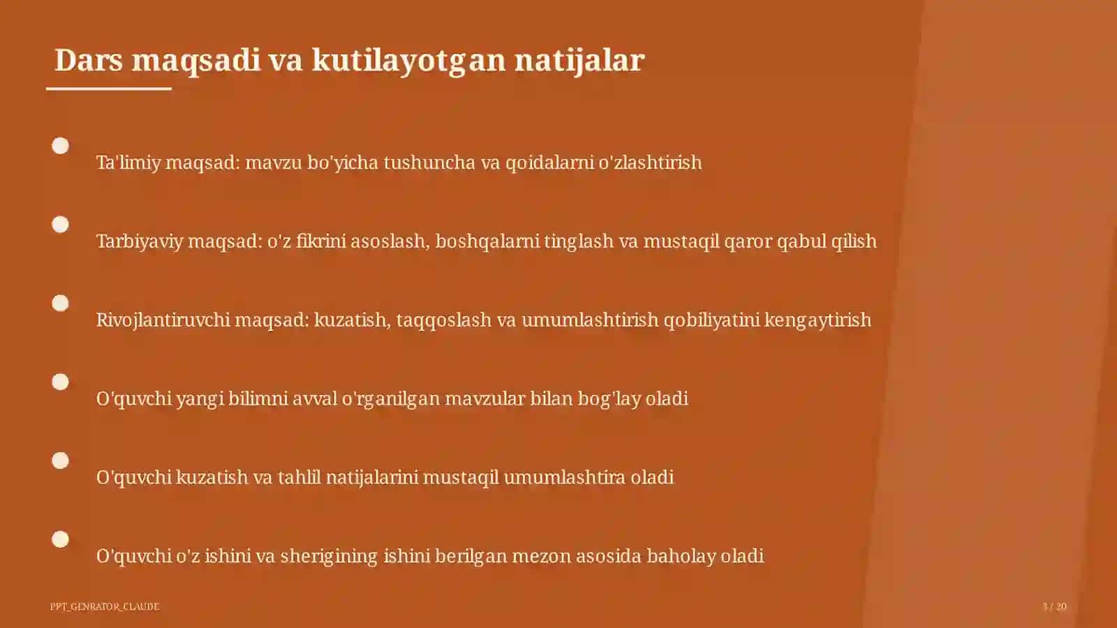 Fizika nimani o'rganadi: jism, modda, hodisa (6-sinf) 3