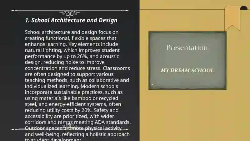 School Architecture and Design 3