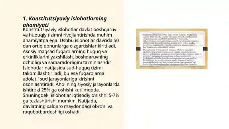Konstitutsiyaviy islohotlar hamda ularning mazmun-mohiyati 3