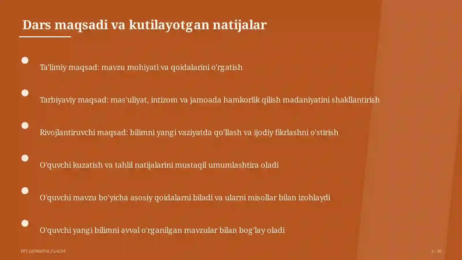 Organik kimyoga kirish: Butlerov nazariyasi (10-sinf) 3