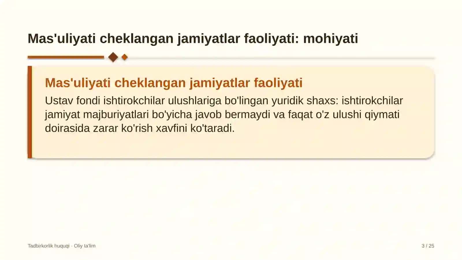 sport majmualarida mas'uliyati cheklangan jamiyatlar faoliyati 9485 3