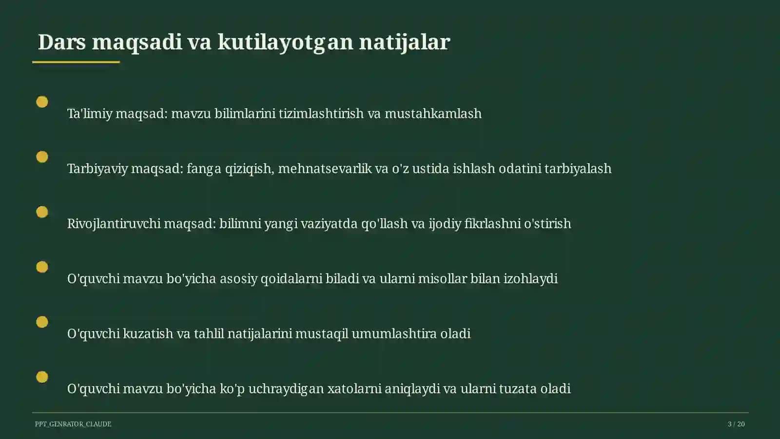 Ko'pburchaklar va parallelogramm (8-sinf) 3