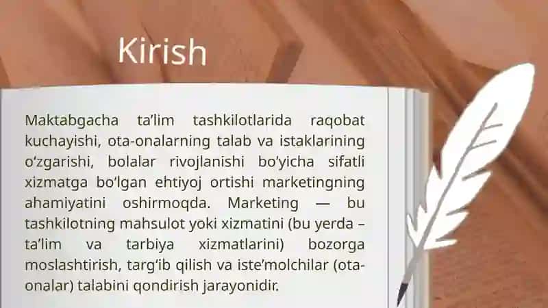 Marketingning Maqsadlari va Vazifalari Maktabgacha Ta'lim Tashkilotlarida 3