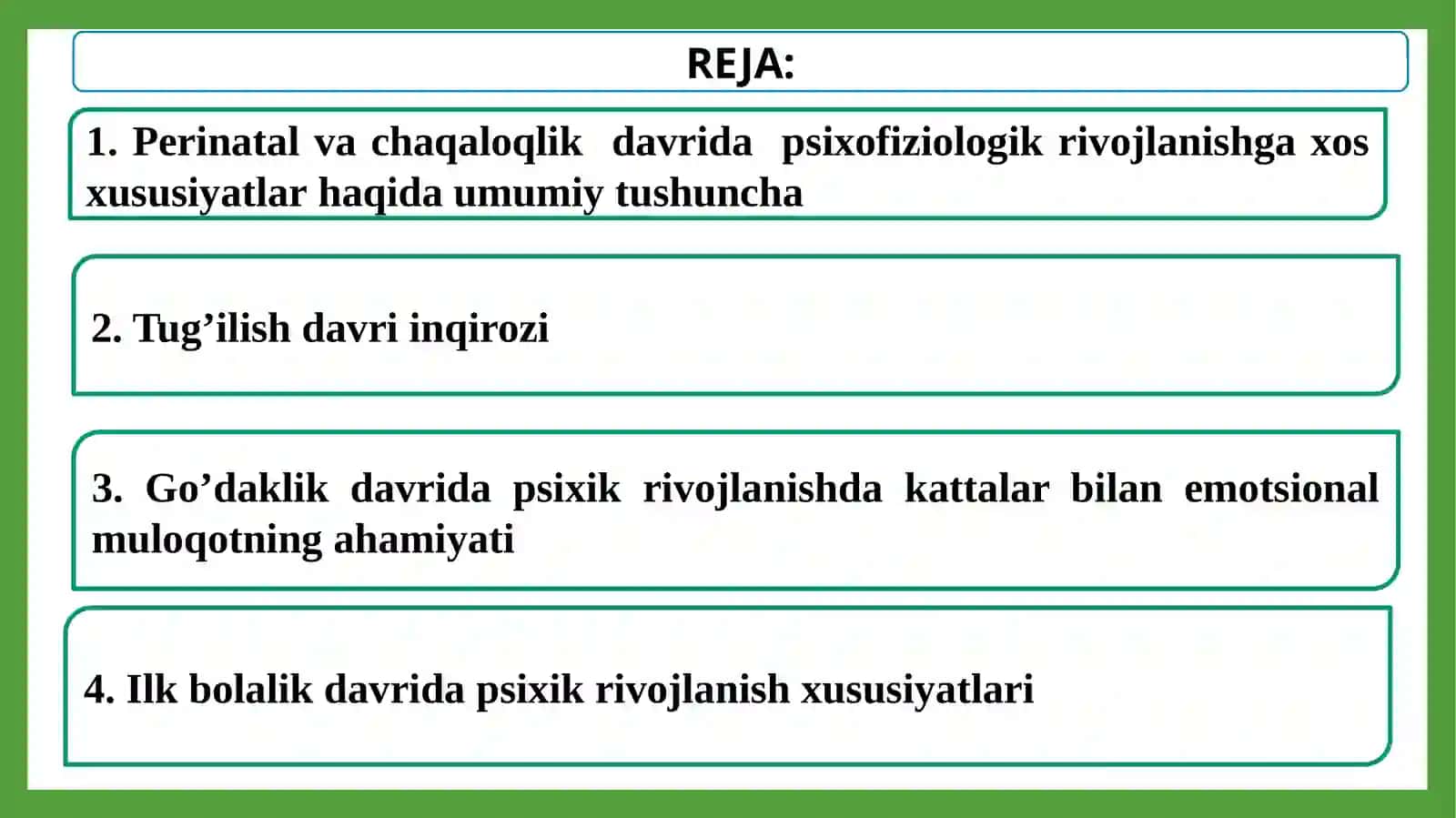 ONTOGENEZNING ILK BOSQICHLARIDA INSONNING PSIXIK RIVOJLANISHIGA XOS XUSUSIYATLAR 3