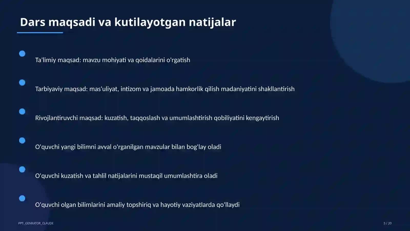 O'zbekiston madaniyati va fani (10-sinf) 3