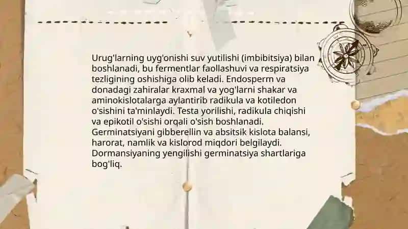 Òsimliklarning individual rivojlanishi va mavsumiy ritmika 3