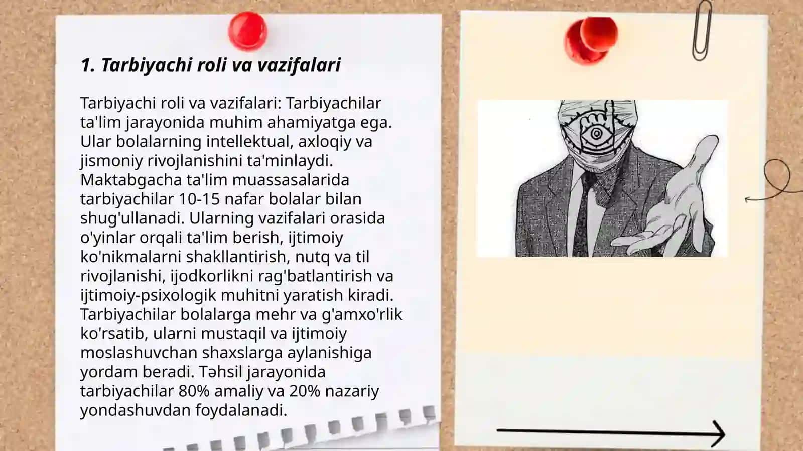 Tarbiyachining faoliyati 3