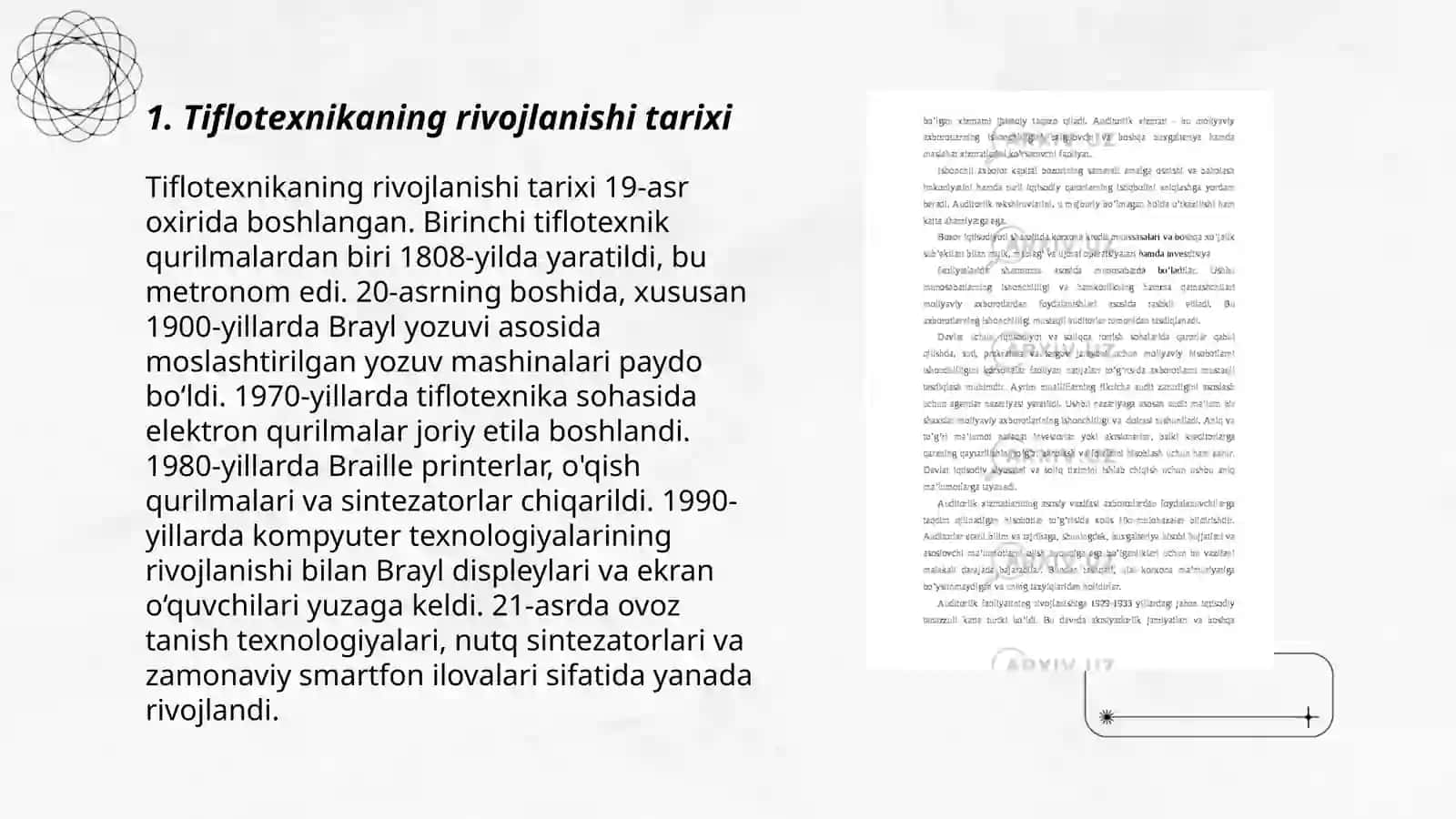 Tiflotexnika tarixi mohiyati maqsadi va vazifalari 3