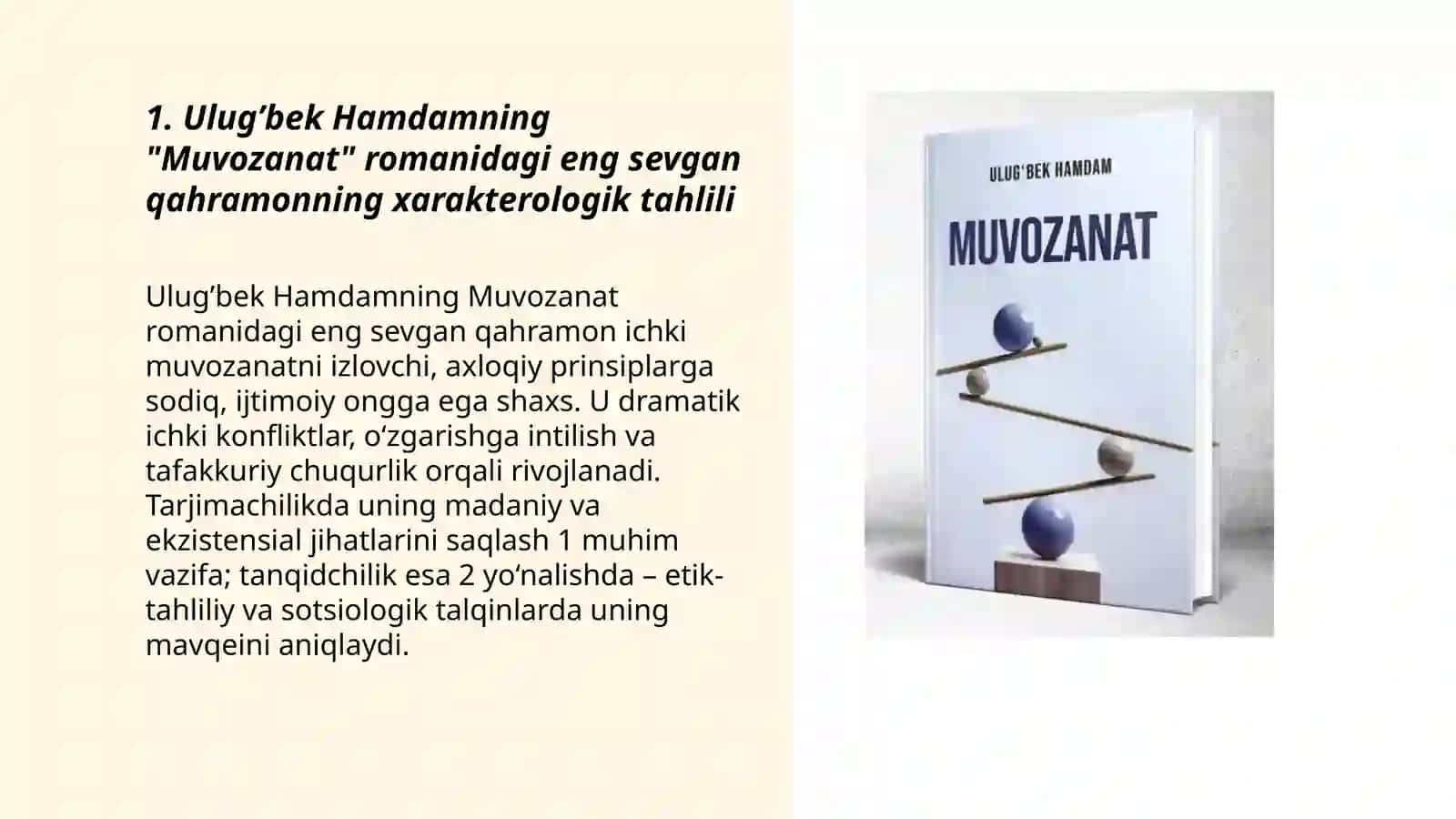 Muvozanat 3