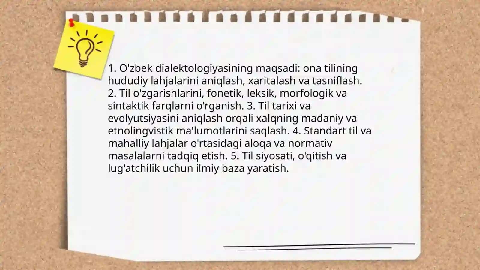 O'zbek dialektologiyasi fanining maqsad,vazifalari,o'rganish metodlari 3