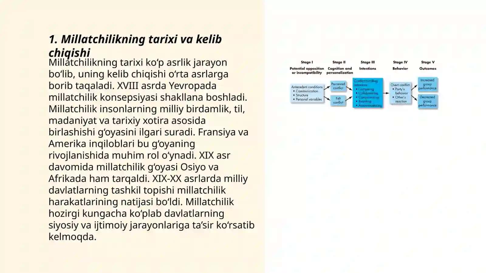 Millatchilik va milliy ziddiyatlar ularning salbiy oqibatlari 3