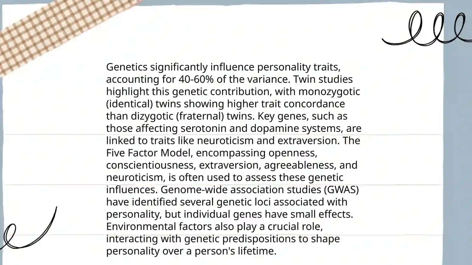 Behavioral Genetics 3