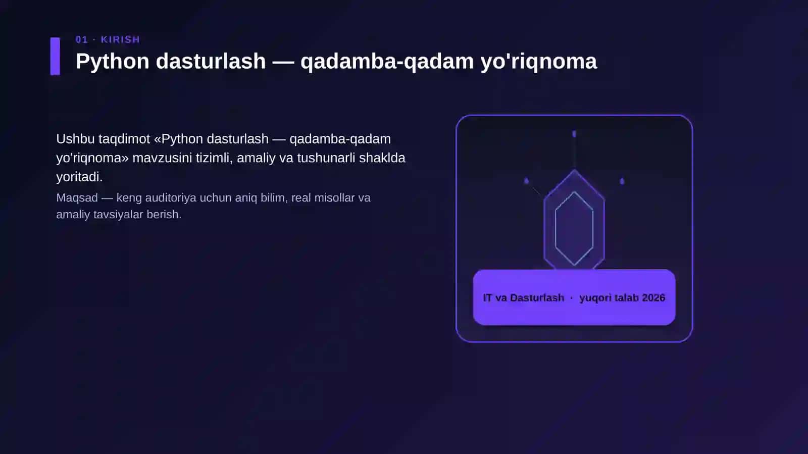 Python dasturlash — qadamba-qadam yo'riqnoma 3