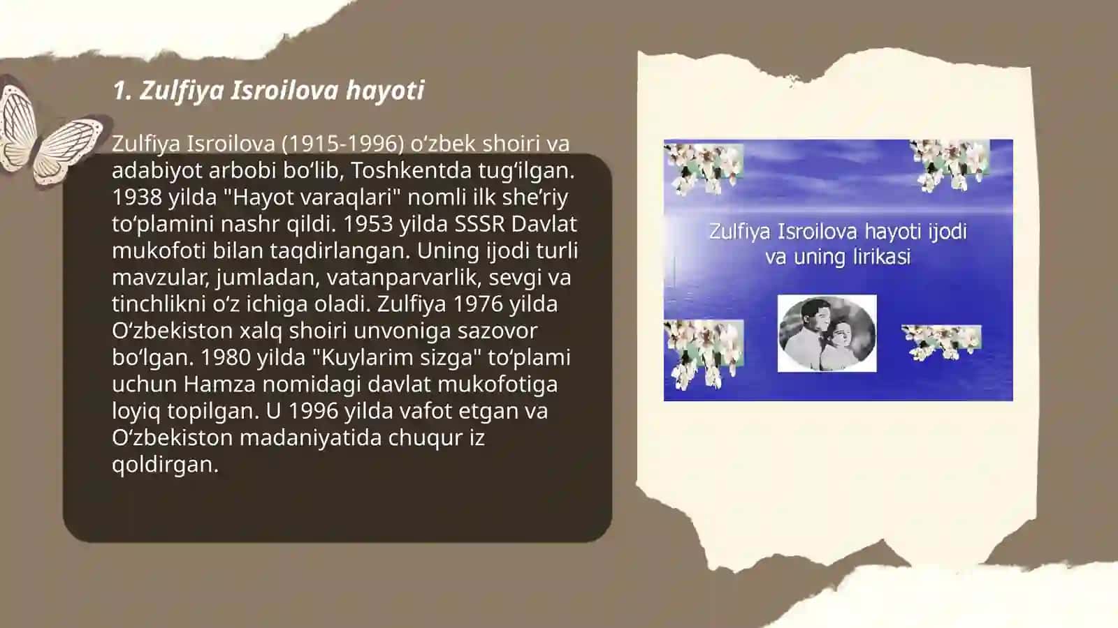 Zulfiya Isroilova hayoti 3