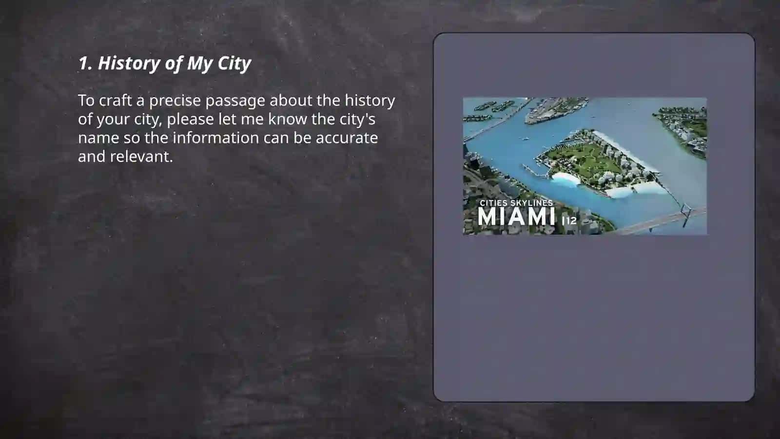 My city 3