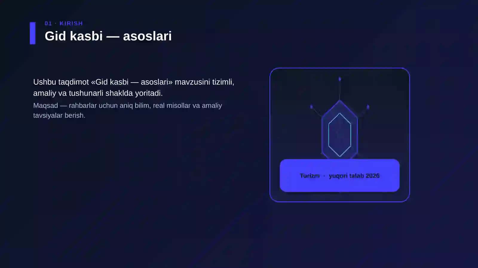 Gid kasbi — asoslari 3