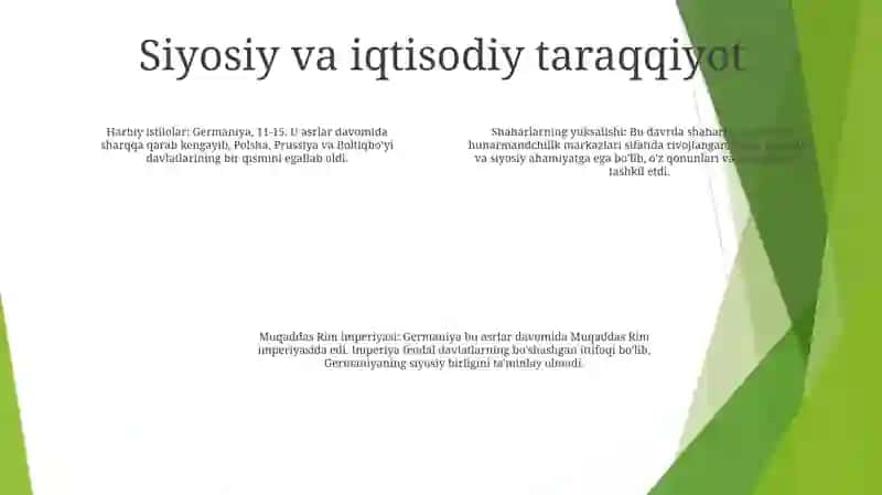 11-15Asrlarda Germaniya 3