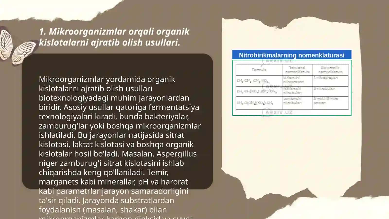 Mikroorganizmlar orqali organik kislotalarni ajratib olish usullari 3