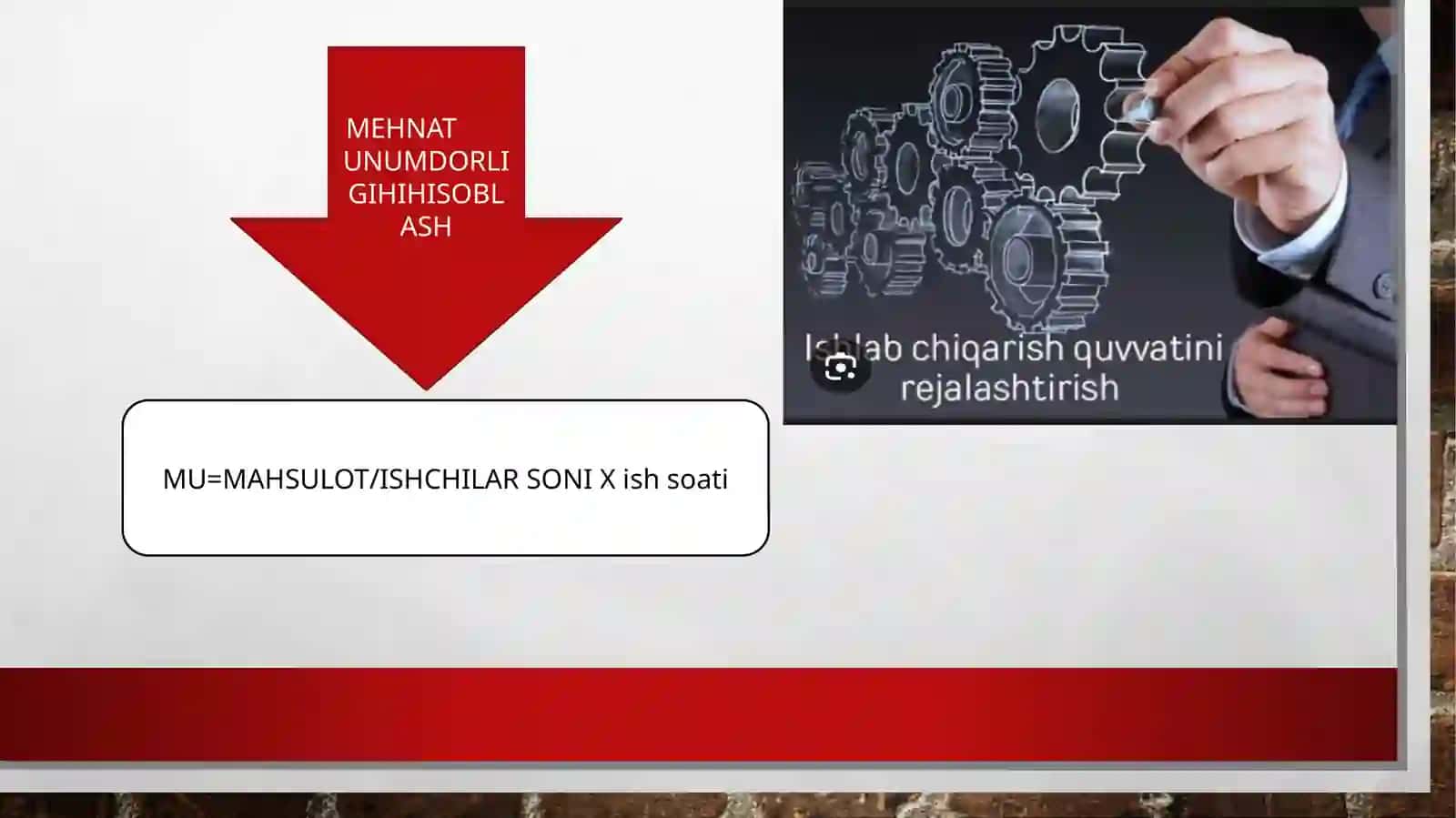 Ishlab chiqarishning samaradorligi 3