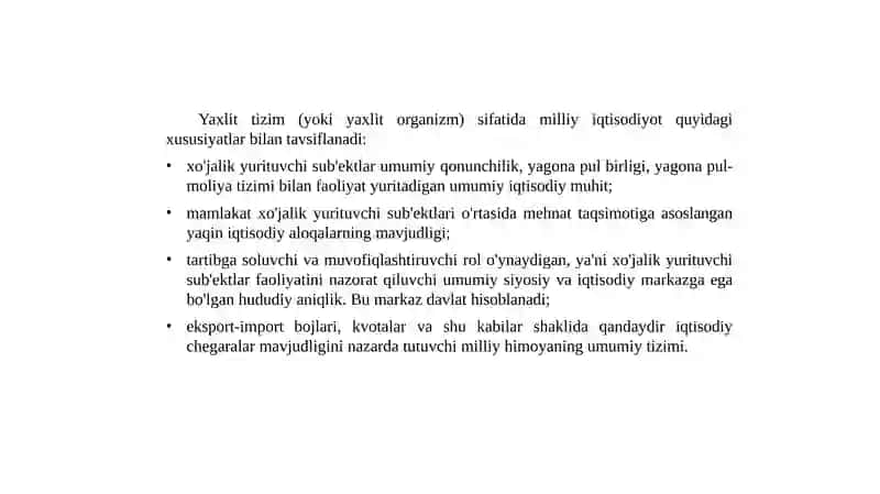 Milliy iqtisodiyotlar 3