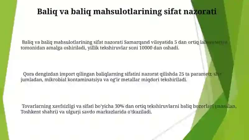 Baliqchilikda vetenariya-sanitariya tadbirlarini tashkil etish 3